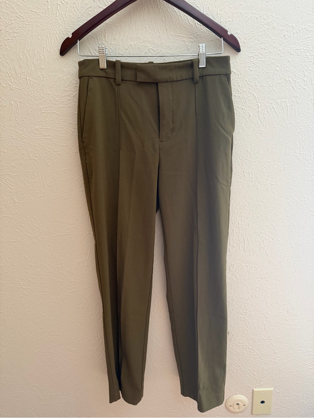 Madewell The Fairbanks Pant – Dark Olive | Size 2